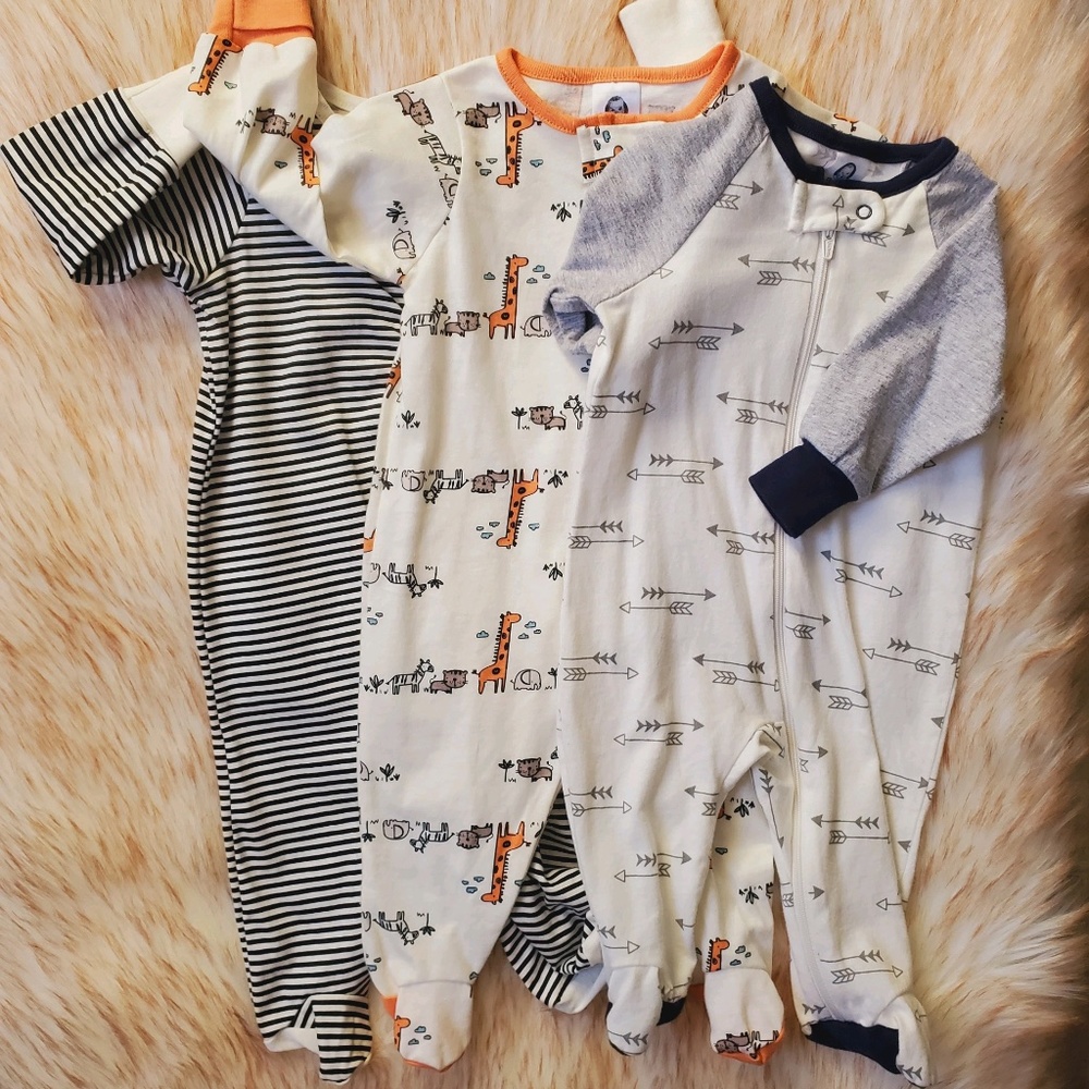 Kid's Gerber 0-3 Month Footies